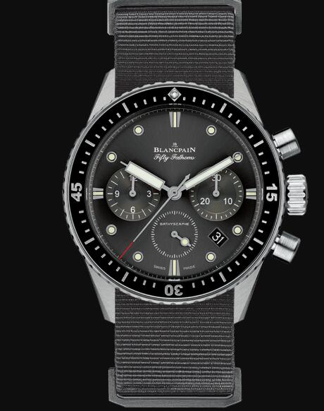 Blancpain Fifty Fathoms Watch Review Bathyscaphe Chronographe Flyback Replica Watch 5200 1110 NABA